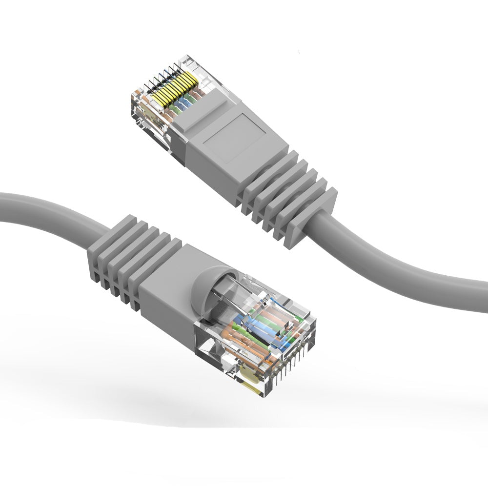 CAT5E UTP Ethernet Network Booted Cable 10-100 Feet CAT5E UTP Ethernet Network Booted Cable 10-100 Feet